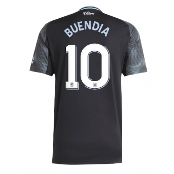 Billige Fotballdrakt Aston Villa Emiliano Buendia #10 Replika Bortedrakt 2025-26 Kortermet